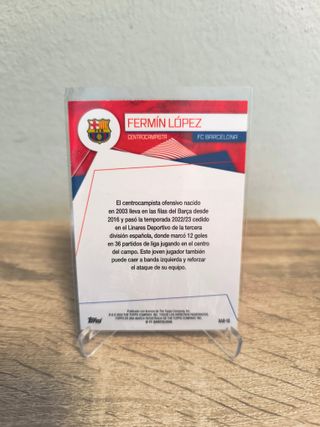 Set Fan Topps 2023 BAR-10 Fermin Lopez Novato RC