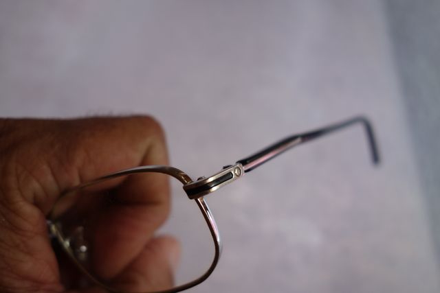 Gafas Montblanc - montura plateada