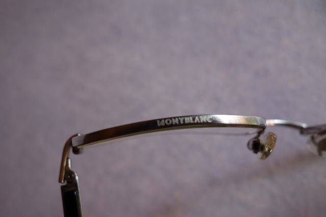 Gafas Montblanc - montura plateada