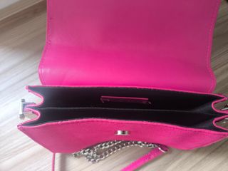 Tacones rosa talla 37 & bolso piel de melocotón