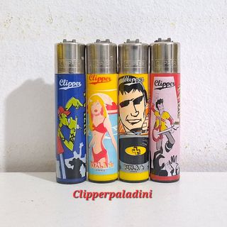 4 Accendini Clipper RIZZLA+