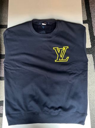 Sudadera Louis Vuitton - Negra/Amarilla