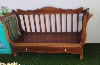 Sillón madera antiguo