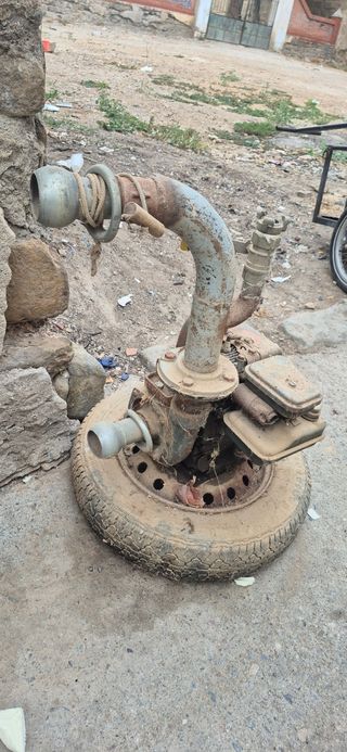 Bomba agua gasolina + soldadora