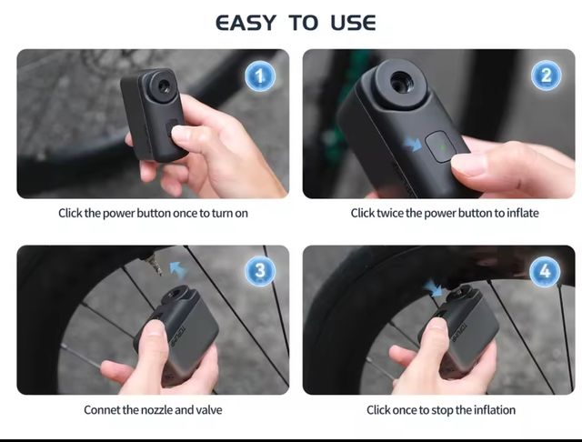 TOPUMP TB2 - Inflador Bicicleta