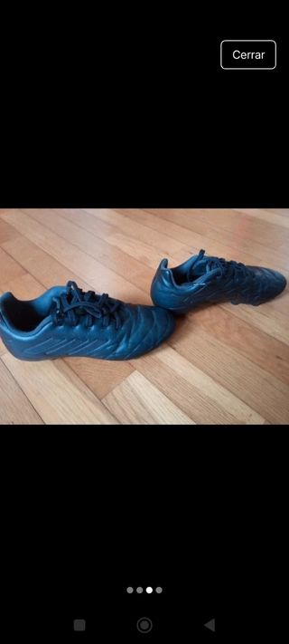 Botas fútbol niño