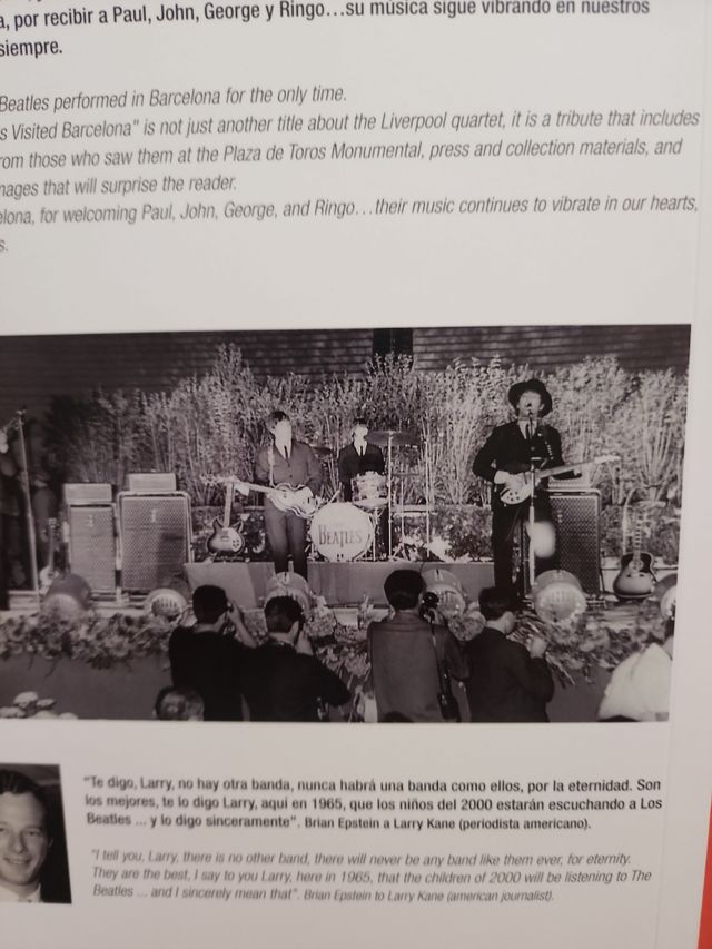 Cuando Los Beatles visitaron Barcelona 1965 Ed.sim