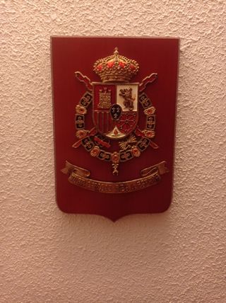 Metopa escudo España Rey Juan Carlos I