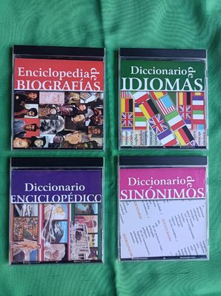 4 CD-ROM Diccionarios