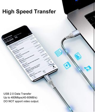 2 cavi USB-C Siwket da 1 m e 2 m
