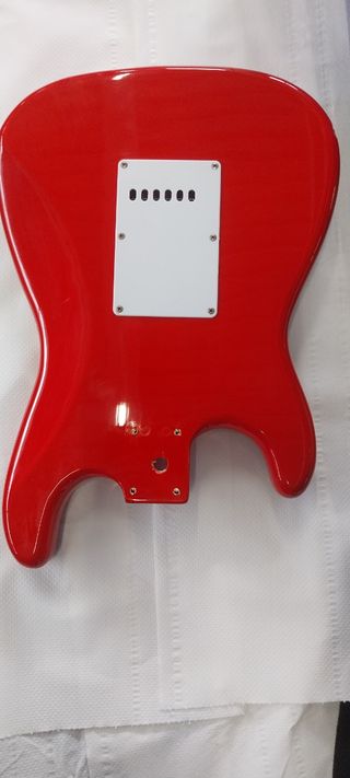 Body Chitarra Elettrica Rosso