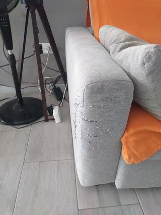 Sofá cama Ikea gris