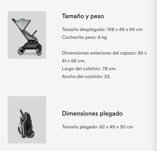 Cochecito Easywalker Stroller Gris