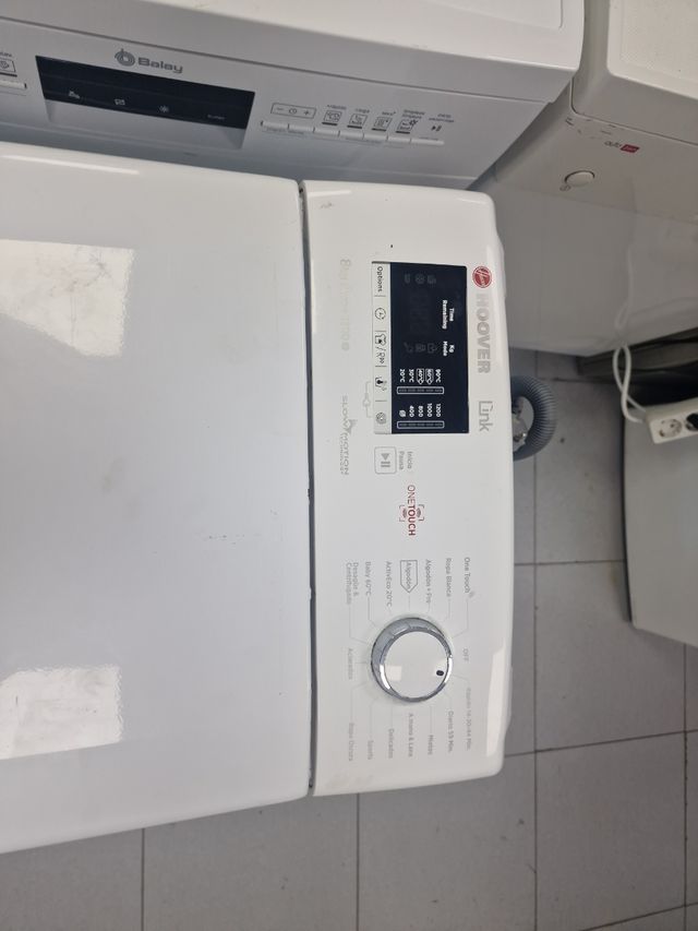 Lavadora Hoover 8kg Carga Superior