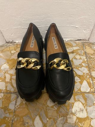 Mocassini MALIEN neri - Eleganti