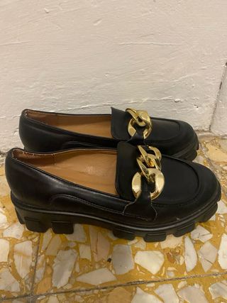 Mocassini MALIEN neri - Eleganti