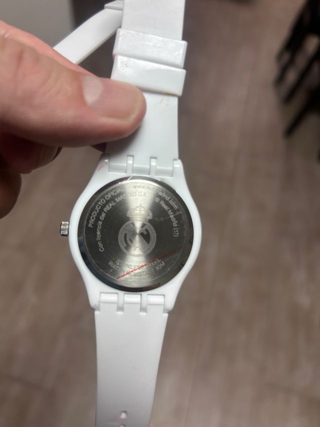 Reloj Real Madrid blanco