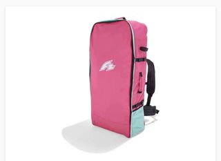 Tabla Paddle Surf F2 hinchable rosa y blanca