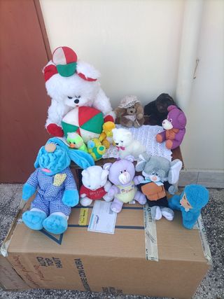 14 Peluche vintage anni '80-'90