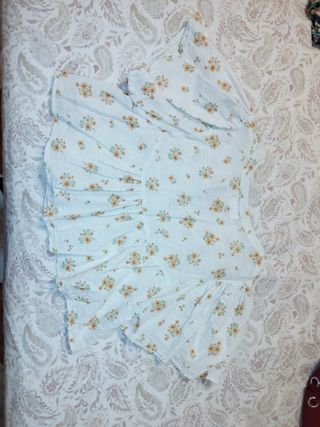 Blusa flores amarillas - M