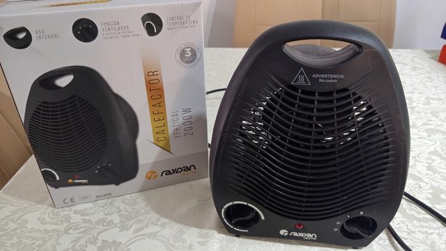 Calefactor Raydan 2000W - ⏸️