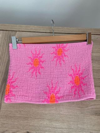 Crop top rosa