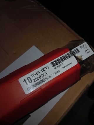 Brocas Hilti 12/17 - 7 unidades