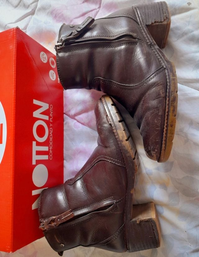 Botines Pikolinos Marrón Piel 37