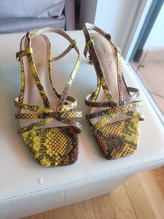 Sandalias Alma en Pena - tacón bajo
