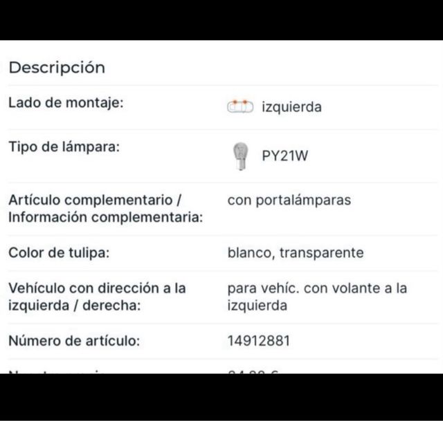 Intermitentes delantero VW Passat B5 Sedán Varíant
