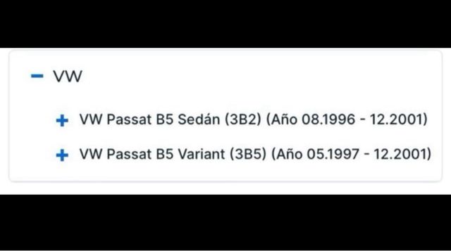 Intermitentes delantero VW Passat B5 Sedán Varíant