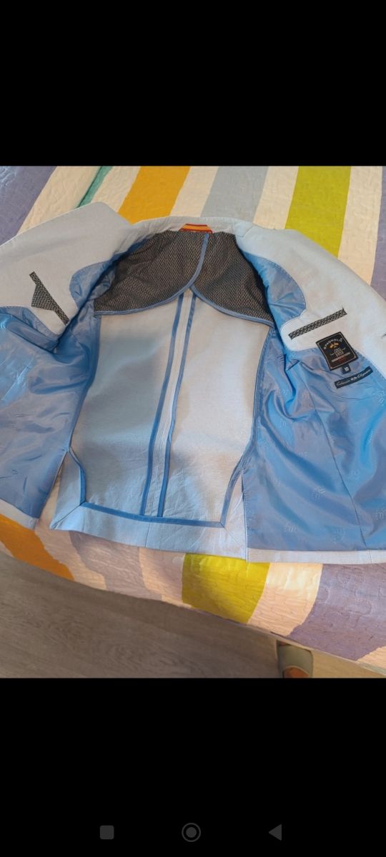 Chaqueta niño azul. Marca Spagnolo. Talla 10.