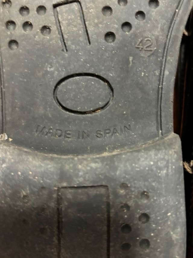 Mocasines negros de piel