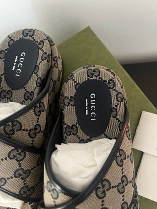 Sandalias Gucci GG - Plataforma