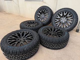 Juego llantas 20 pulgadas 5x127 jeep Wrangler