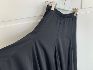 Falda niña baile Flamenco negra talla 10