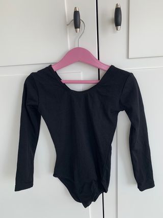 Falda niña baile Flamenco negra talla 10
