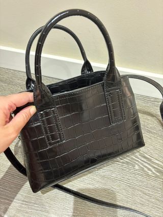 Bolso bandolera negro mini