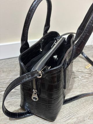 Bolso bandolera negro mini