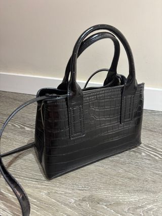 Bolso bandolera negro mini