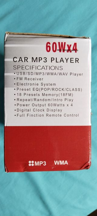 Radio de coche nueva