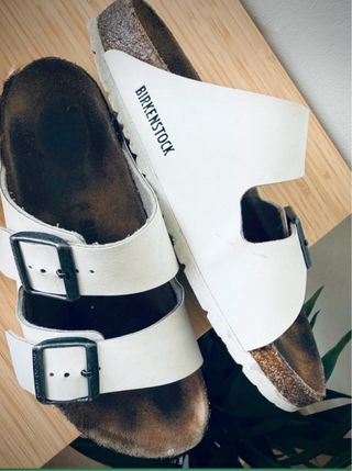 Birkenstock Arizona blancas