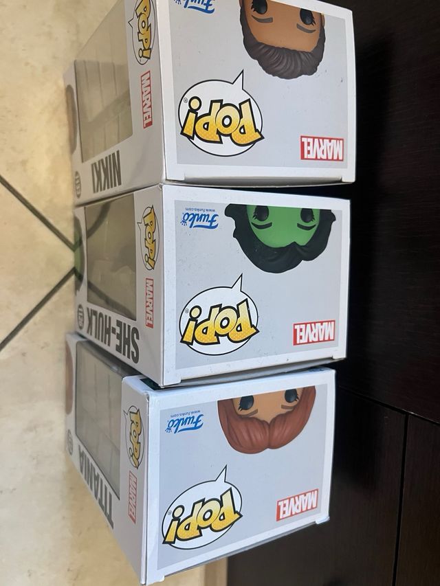 Funko Pop! She-Hulk: 3 personaggi