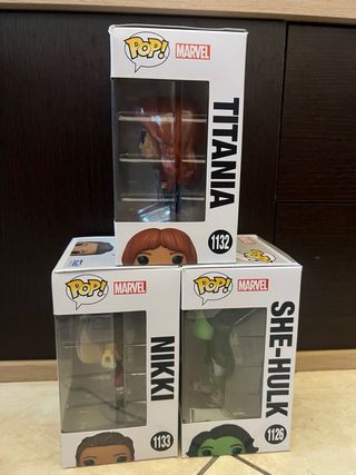Funko Pop! She-Hulk: 3 personaggi
