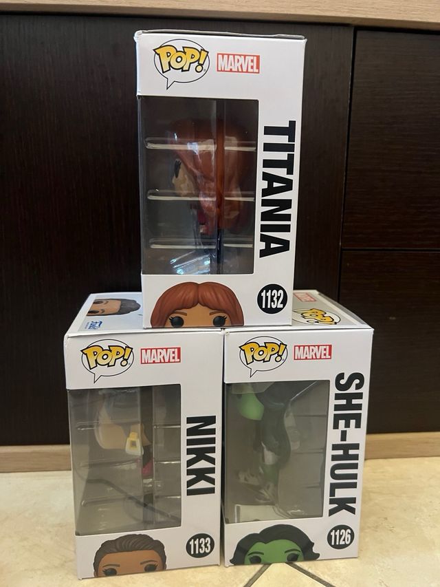 Funko Pop! She-Hulk: 3 personaggi