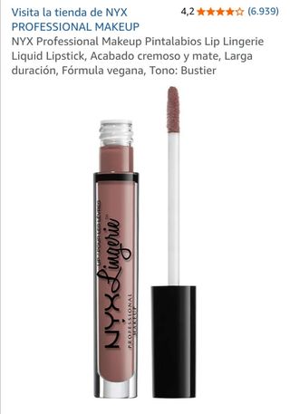 NYX Lip Lingerie Pintalabios Bustier