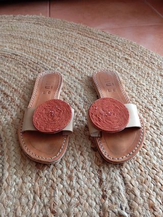 Sandalias miu piel, nº 37