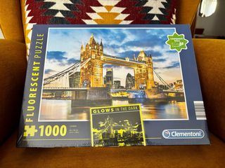 Puzzle fluorescente Tower Bridge SIN ABRIR