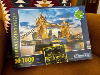 Puzzle fluorescente Tower Bridge SIN ABRIR