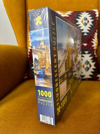 Puzzle fluorescente Tower Bridge SIN ABRIR